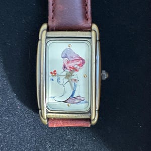 1990er Olli Johnston Signature Series Limited Edition Dopey Uhr - Vintage Schneewittchen und die sieben Zwerge Dopey Uhr