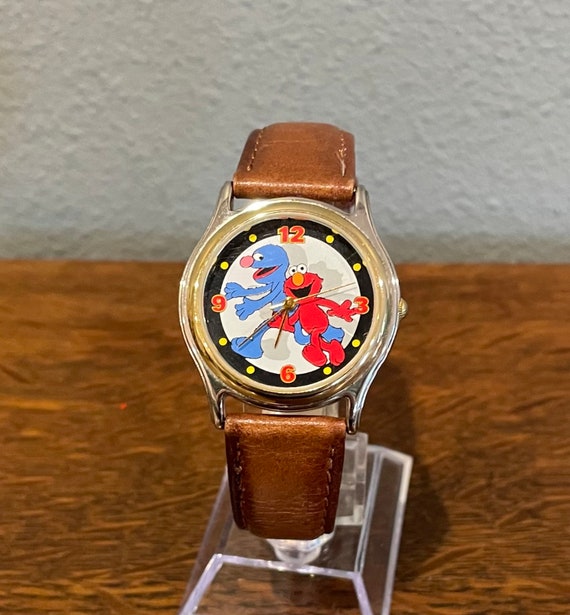 Vintage Elmo Watch Vintage Elmo Sesame Street Henson Fantasma Watch | eBay main image 3