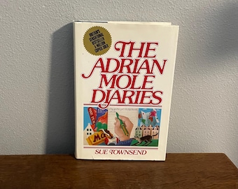 1986 Erste Ausgabe, Erster Druck der Adrian Mole Tagebücher von Sue Townsend - Erste Amerikanische Ausgabe, Erster Druck