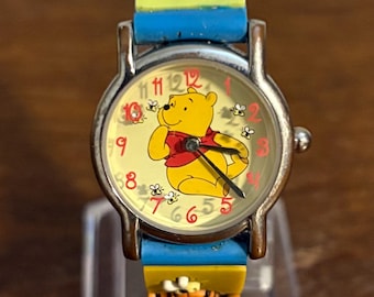 くまのプーさん、ハニー、腕時計、デジタル、1990年代、ディズニー