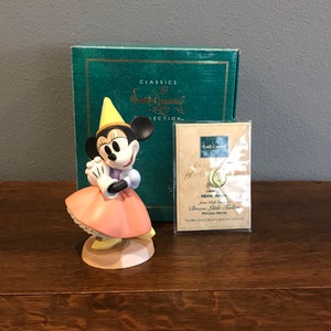 1996 Walt Disney Classics Collection Brave Little Tailor “Princess Minnie” Figurine- Walt Disney Collectors Society Exclusive