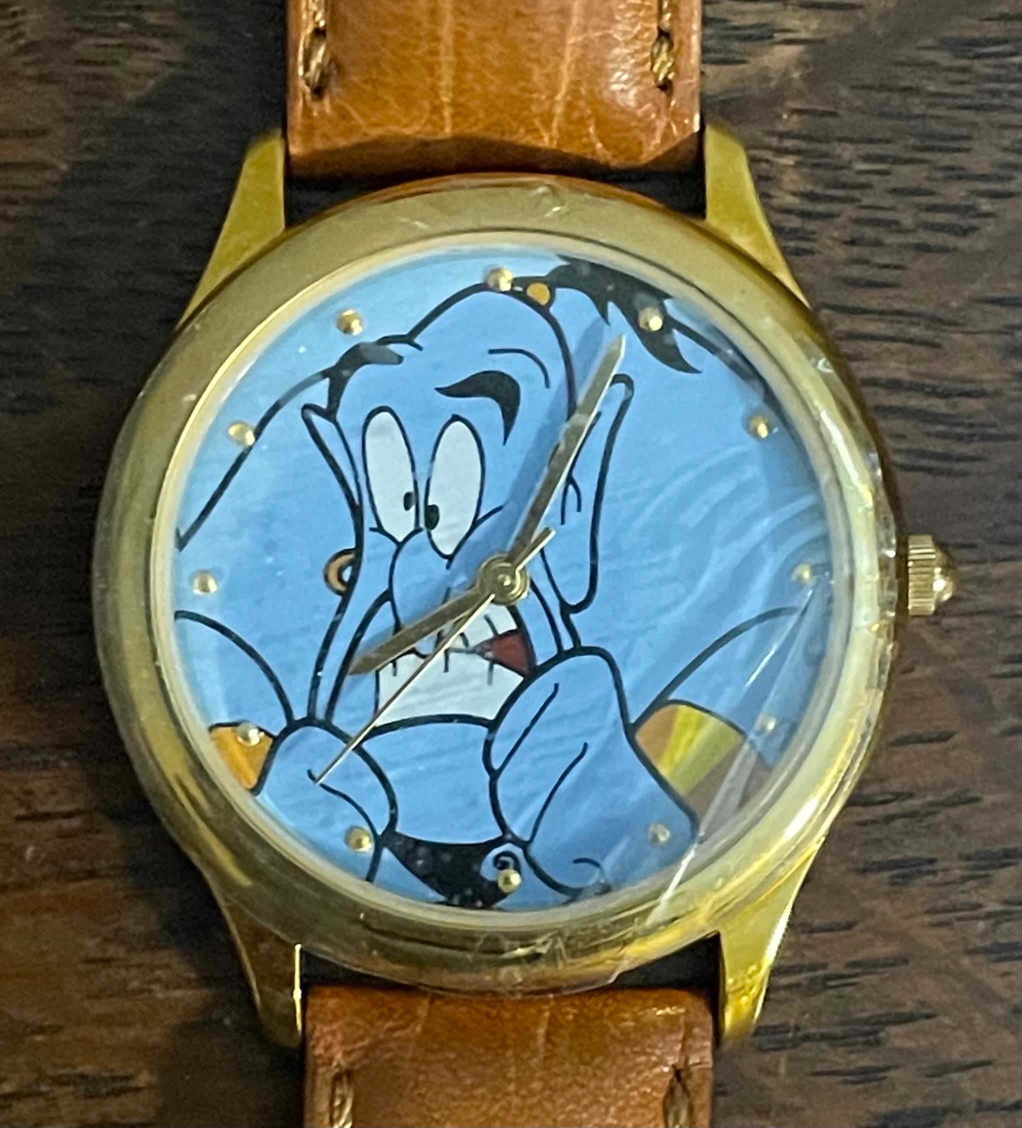1990年代のフォッシル ディズニー アラジン ジーニー 腕時計