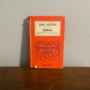 1955 Everyman’s Library Edition of Emma by Jane Austen- Everyman’s Library No. 24