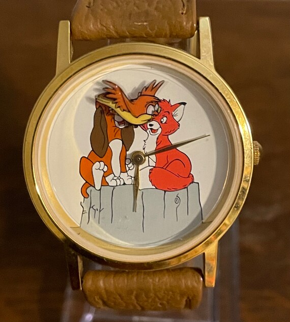 1990’s Disney Company D The Fox and the Hound Wat… - image 3