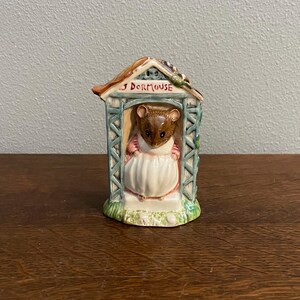 Mrs. Dormouse- Beatrix Potter Figurine- Royal Albert, England, Copyright 1991
