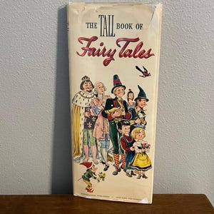 1947 First Edition, Early Printing of The Tall Book of Fairy Tales Retold by Eleanor Graham Vance, Illustrated by William Sharp