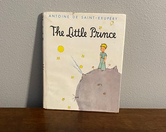 Early Edition Copy of The Little Prince, by Antoine De Saint-Exupery- 1960's Hardcover Copy of The Little Prince