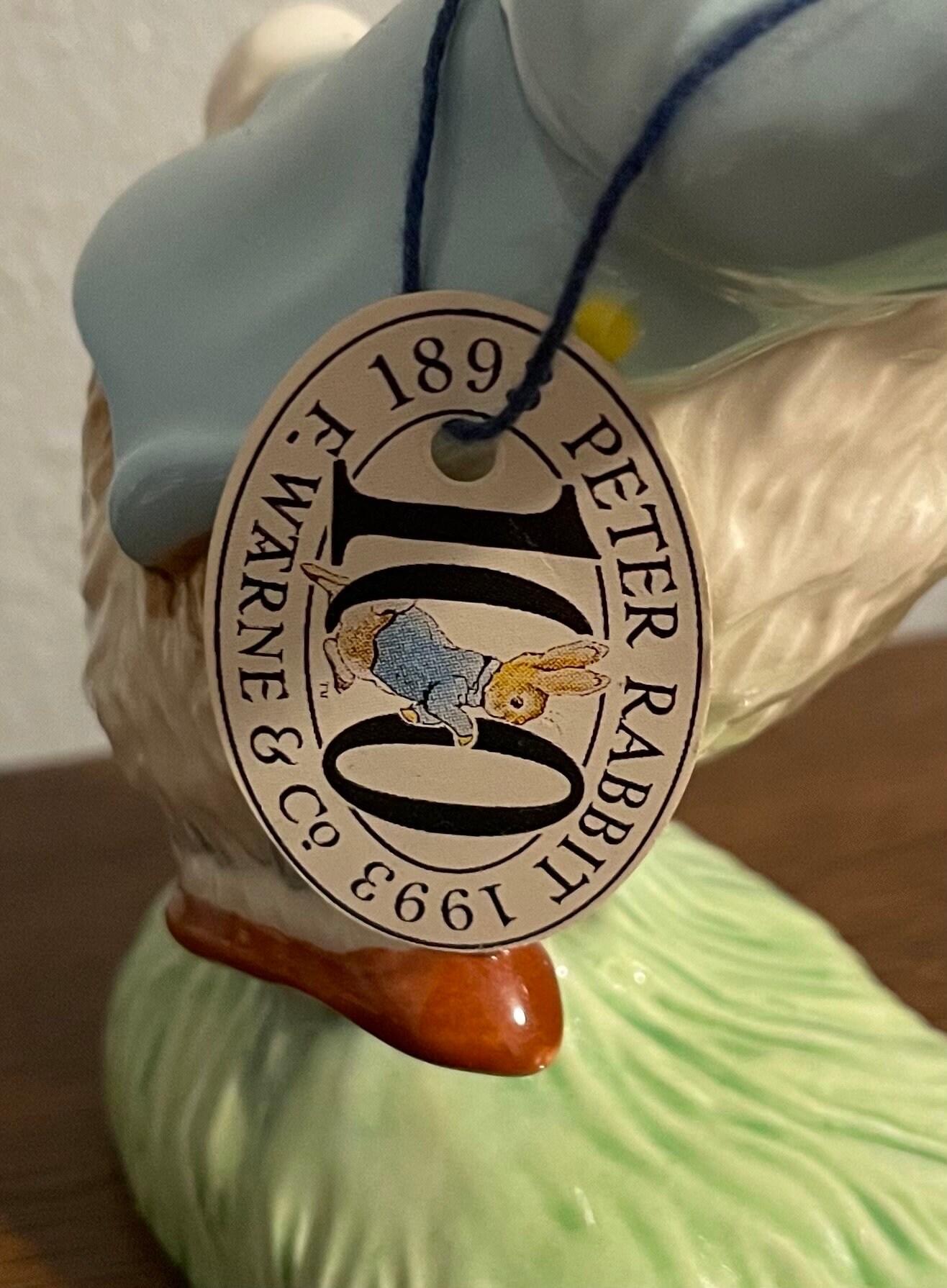 < perumocyan>100周年記念ピーターラビット　ベスウィック Peter Rabbit 100th Anniversary - Beatrix Potter Figurine