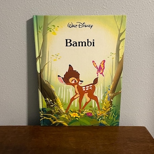1986 First Edition, First Printing of Walt Disney&#39;s Bambi- Disney Classics Series Bambi