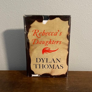 1965 Première édition américaine des Filles de Rebecca de Dylan Thomas