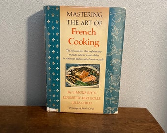 1964 First Edition, Eighth Printing of Mastering the Art of French Cooking by Julia Child and Simone Beck