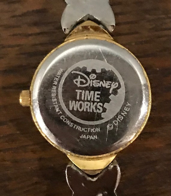 1990’s Disney Time Works Mickey Mouse Watch Vintage … Gem