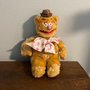 1989 Fozzie Bear Doll- Vintage Muppets Fozzie Bear Doll