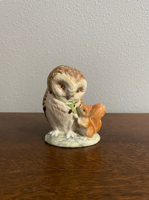 Beatrix Potter Old Mr Brown フィギュア アンティーク Beswick Old Mr Brown – Beatrix Potter Figurines.