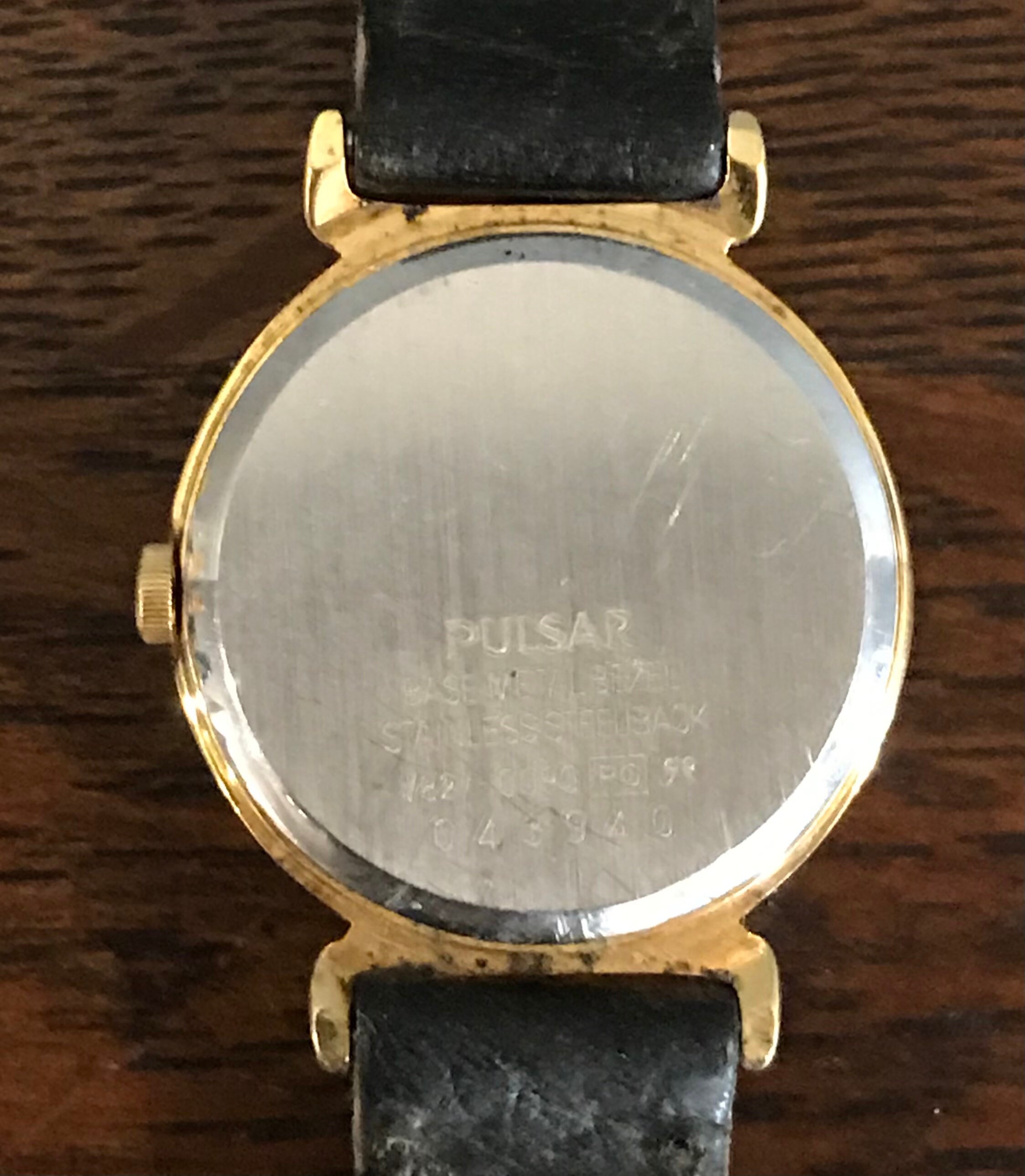 1980's Pulsar Disney Mickey Mouse Calendar Watch- Vintage Women's