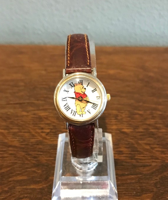 【未使用】TIMEX ディズニー プーさん 腕時計 1990 年代の Timex くまのプーさん腕時計 - ヴィンテージ