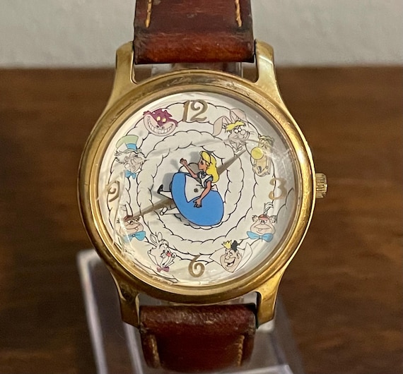 1996 Disney Alice in Wonderland 45th Anniversary Watch- Vintage