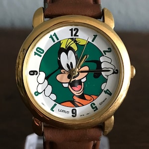 1990’s Lorus Goofy Watch- Vintage Unisex Goofy Wristwatch