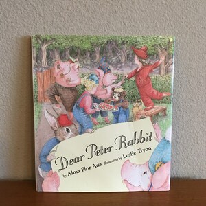 1994 Ausgabe von Dear, Peter Rabbit von Alma Flor Ada mit Illustrationen von Leslie Tryon