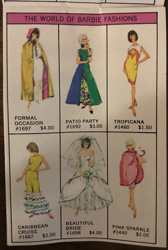Tenue Pour Poupée Barbie Mattel (réf. 1698) - Occasion, Pour Compléter Ta Collection