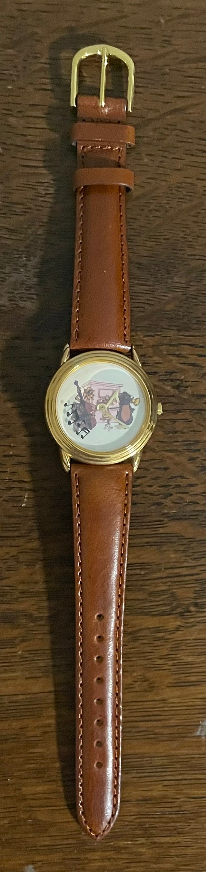 1996 Vintage Company D Limited Edition Aristocats Jazz Watch 1996 Company D Limited Edition Aristocats Watch- Vintage  main image 3