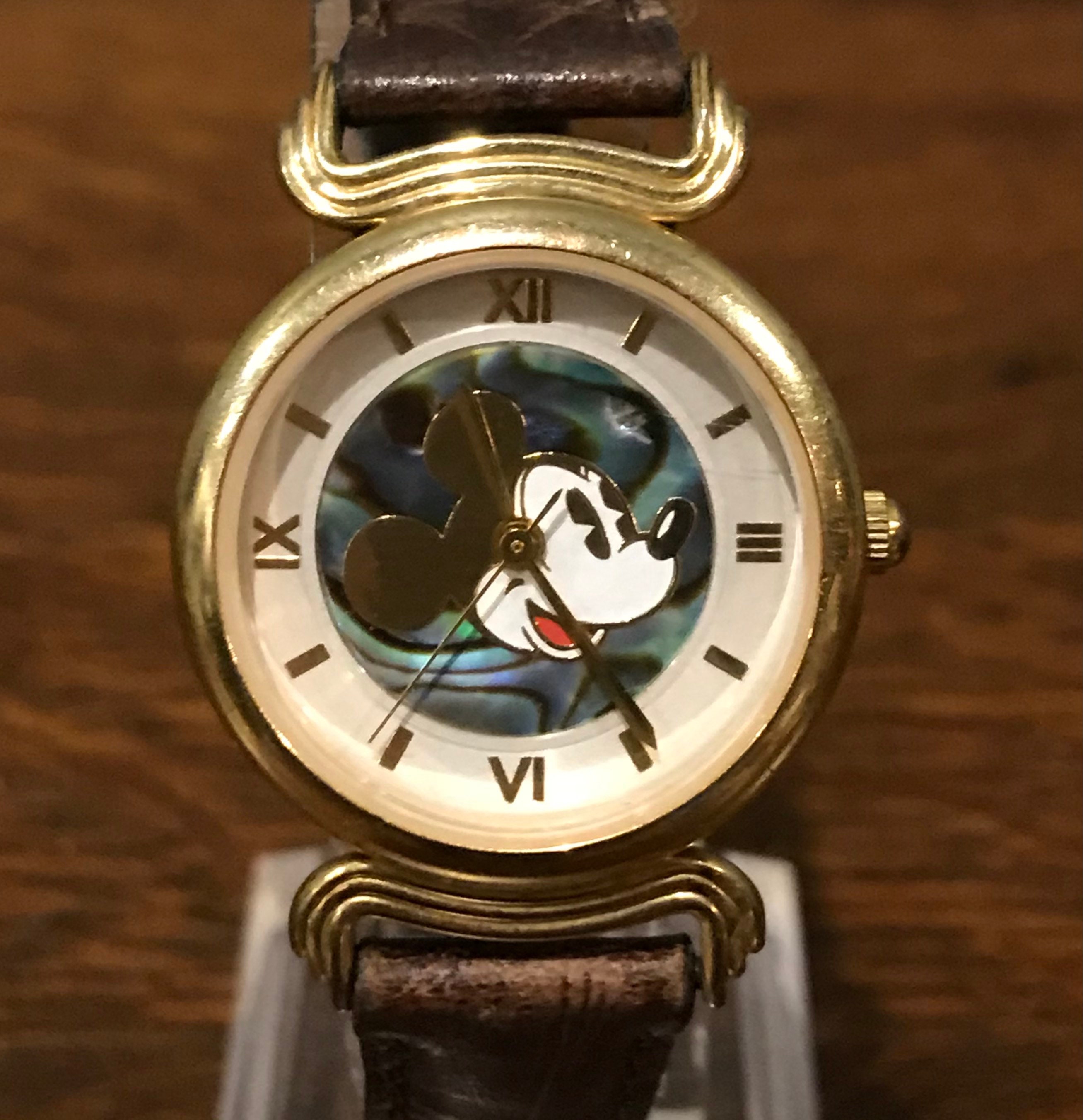 1990’s Disney Time Works Mickey Mouse Watch Vintage Women’s Disney