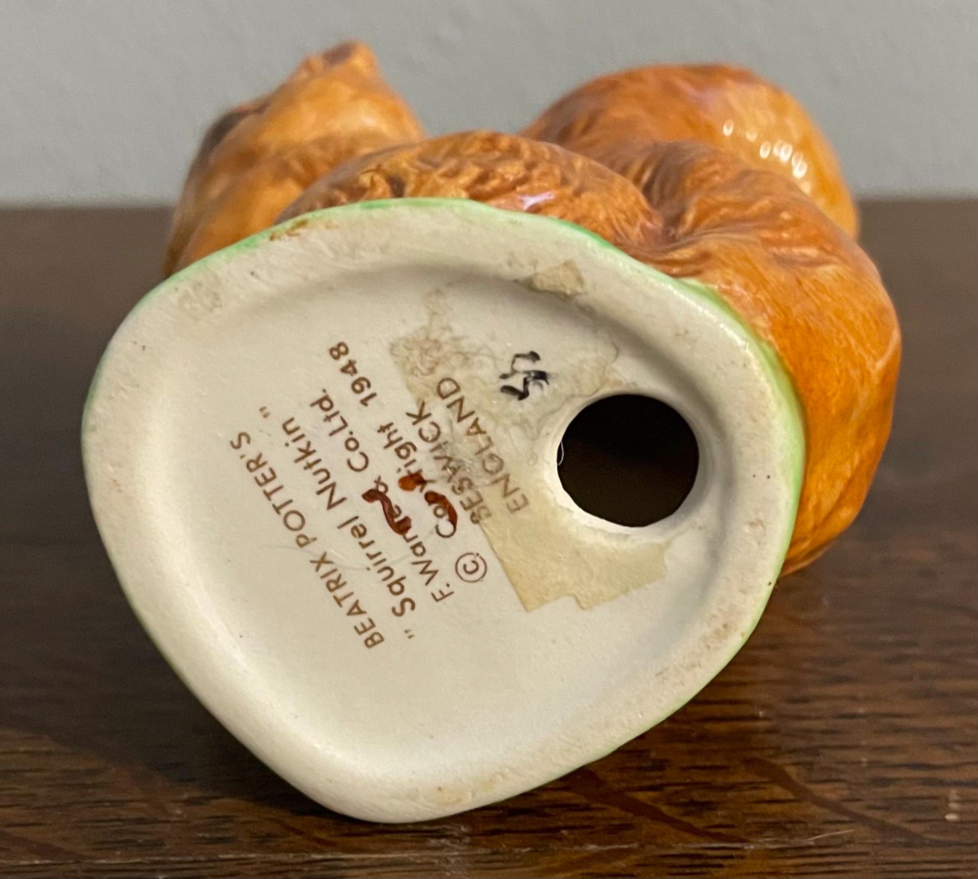 Squirrel Nutkin- Beatrix Potter Figurine- Beswick, England