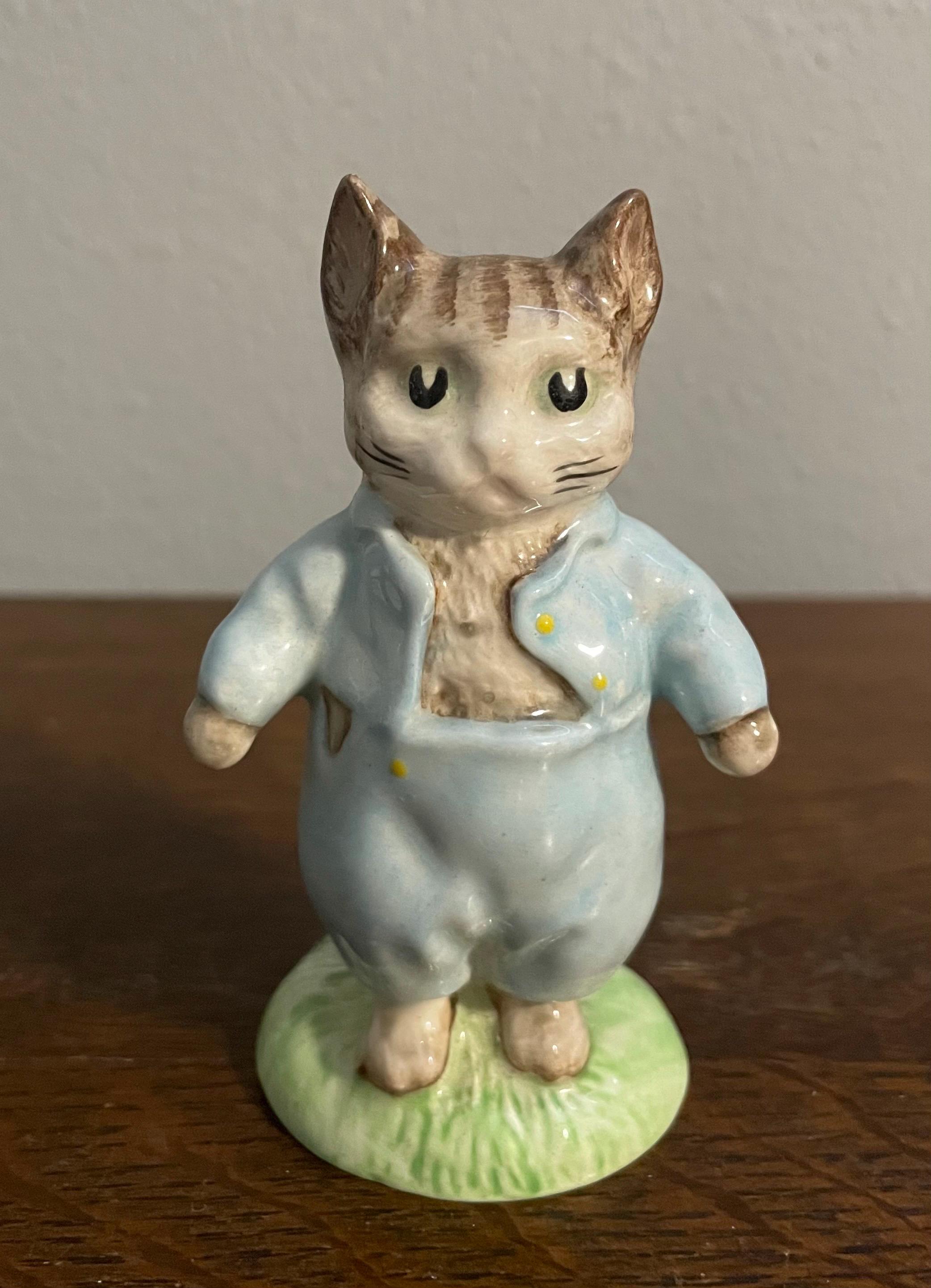 Tom Kitten- Beatrix Potter Figurine- Royal Albert, England