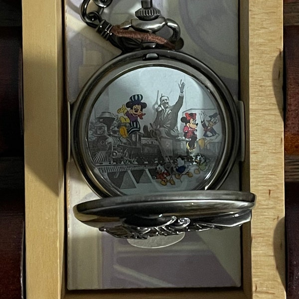 Train Pocket Watch Etsy