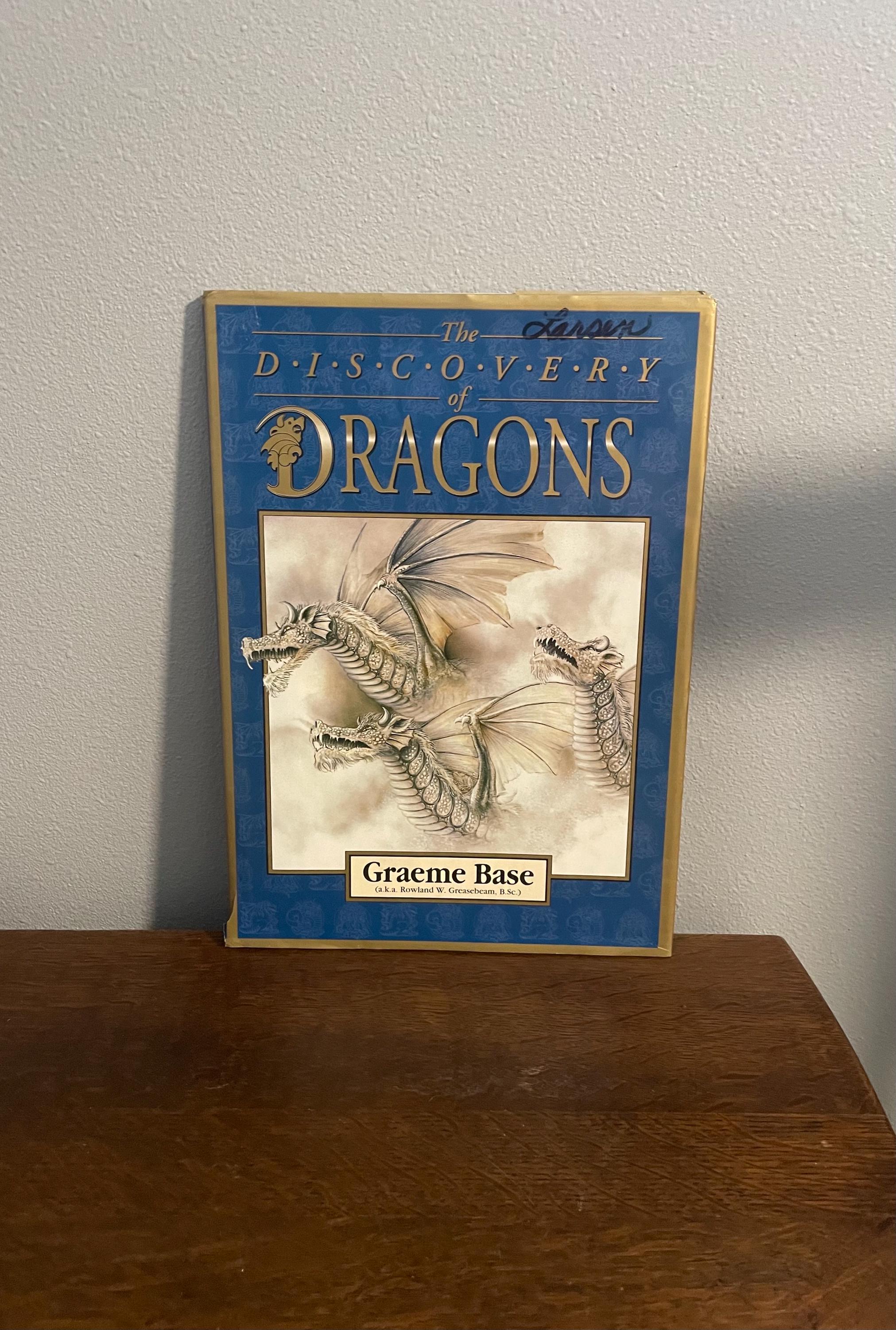 1996 First Edition of The Discovery of Dragons by Graeme Base