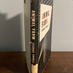 1946 First Book Club Edition of Animal Farm by George Orwell Book of the Month Club Edition image 2