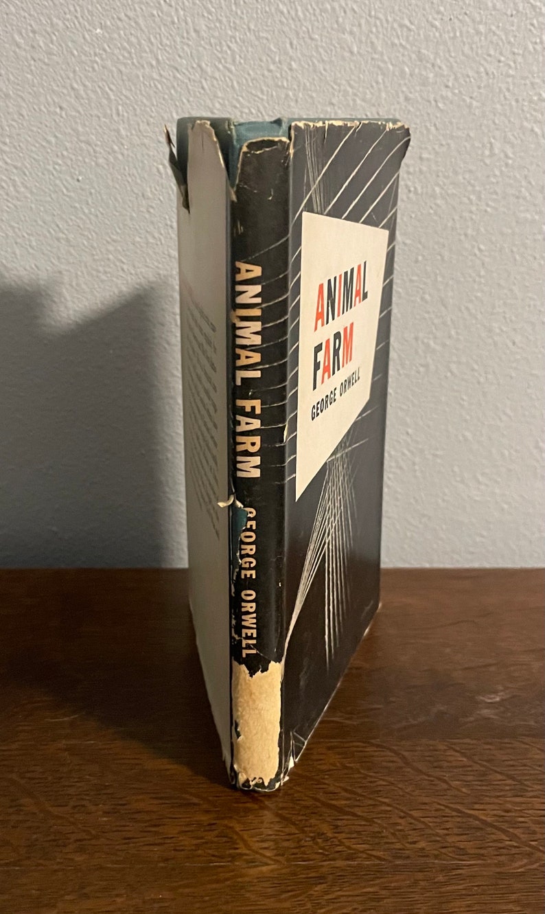 1946 First Book Club Edition of Animal Farm by George Orwell Book of the Month Club Edition image 2