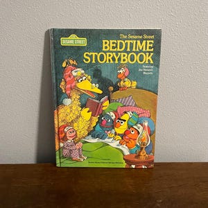 1978 Edition Sesame Street Bedtime Storybook