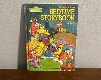 1978 Edition Sesame Street Bedtime Storybook
