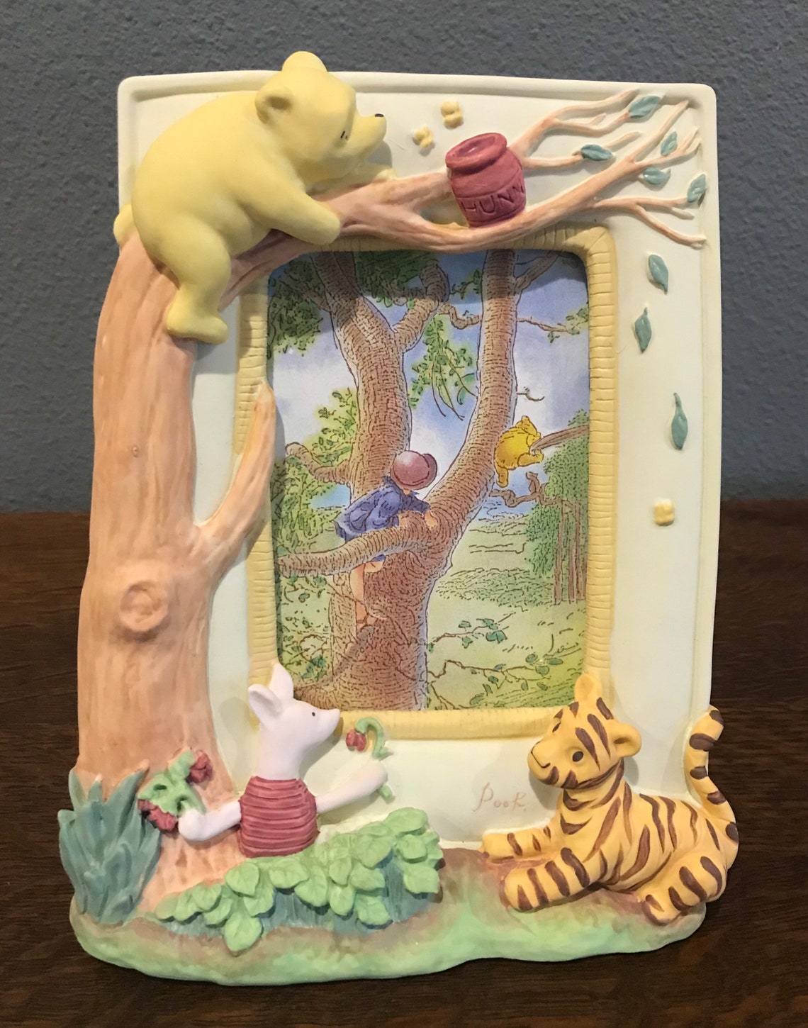 1990's Charpente Classic Winniethepooh Picture Frame Etsy