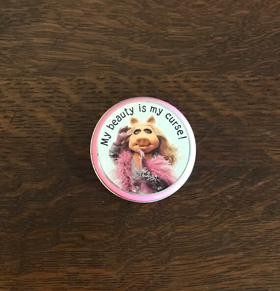 1980 Hallmark Miss Piggy Trinket Box- Vintage Mupp