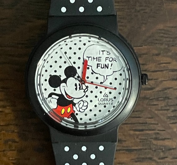 1990’s Lorus Mickey Mouse Comic Watch- Vintage Di… - image 7