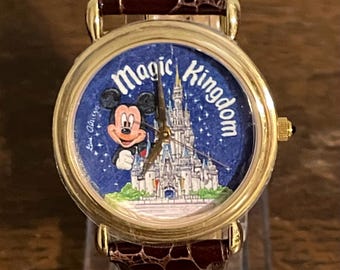 Disney Artist Walt Disney World Magic Kingdom Watch- Vintage  display picture 2