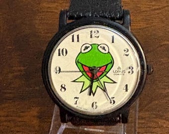 Lorus Kermit the Frog-horloge uit 1991: vintage Muppets Kermit-horloge