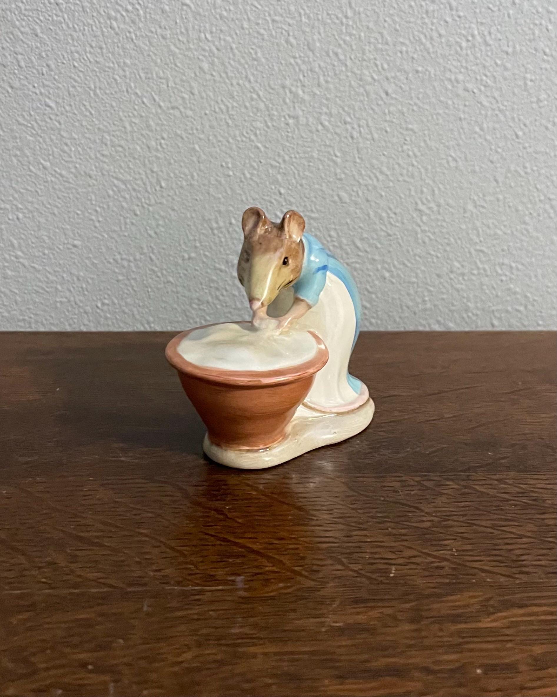 Beatrix Potter Figurine Gold Oval - Etsy