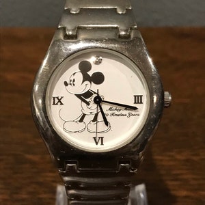 1998 Limited Edition Disney Parks and Resorts Mickey Mouse Celebrating 70 Timeless Years Watch- Vintage Unisex Mickey Mouse Watch