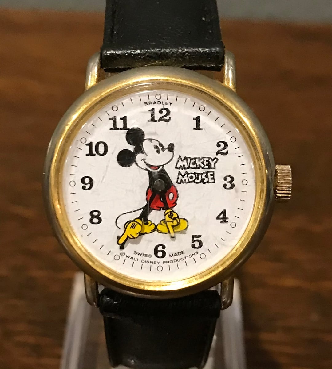 BRADLEYブラッドリー スイス製 ミッキーマウス 自動巻き腕時計 ディズニー