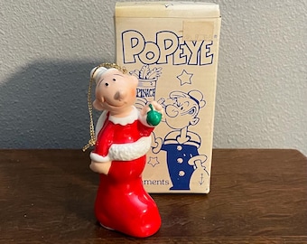 Ozdoba w kształcie słodkiego groszku Popeye z 1987 r.