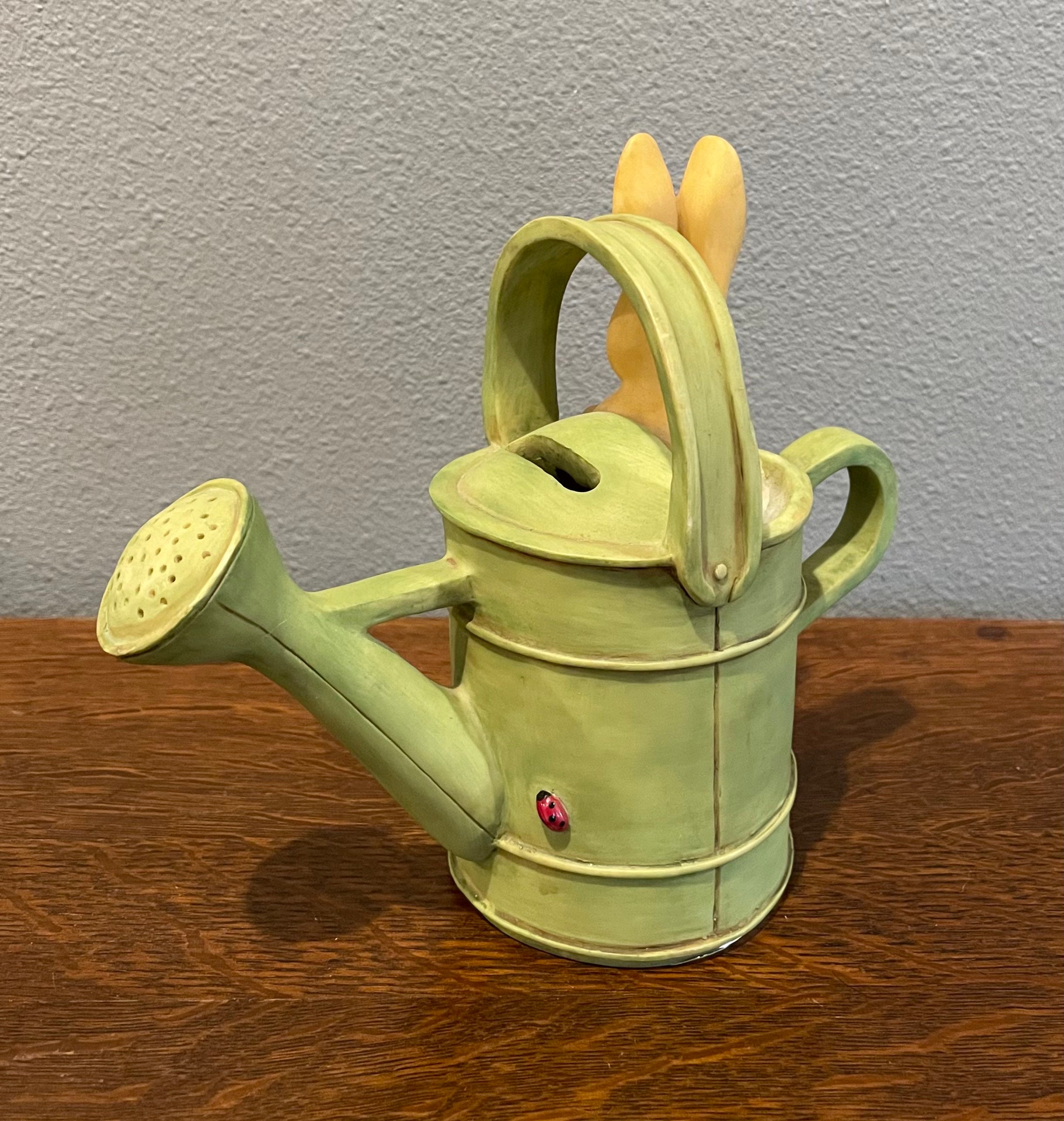 1994 Charpente Beatrix Potter Peter Rabbit in a Watering Can Bank ...