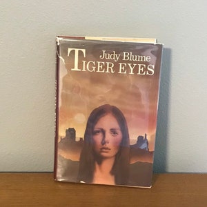 Author Inscribed First Edition, First Printing of Tiger Eyes by Judy Blume- 1981 First Edition