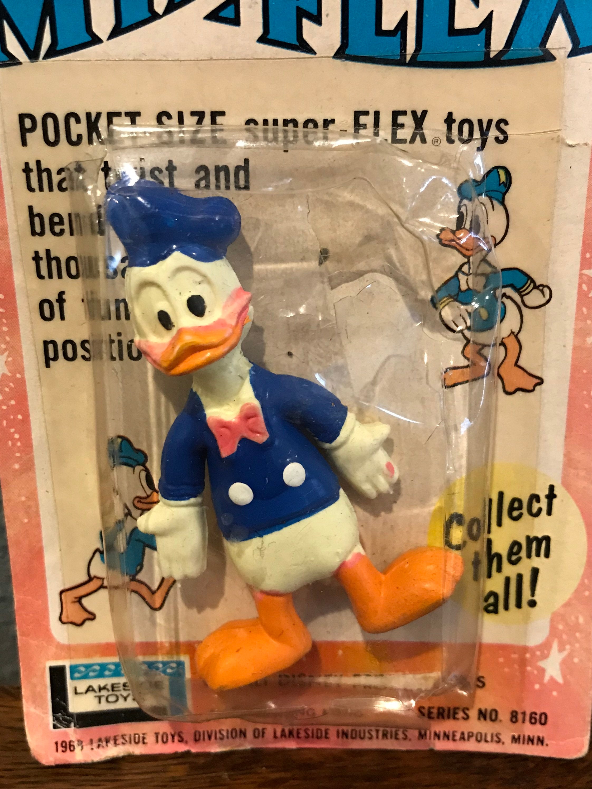 1965年 レイクサイド トイズ ディズニー ドナルド ダック スーパー