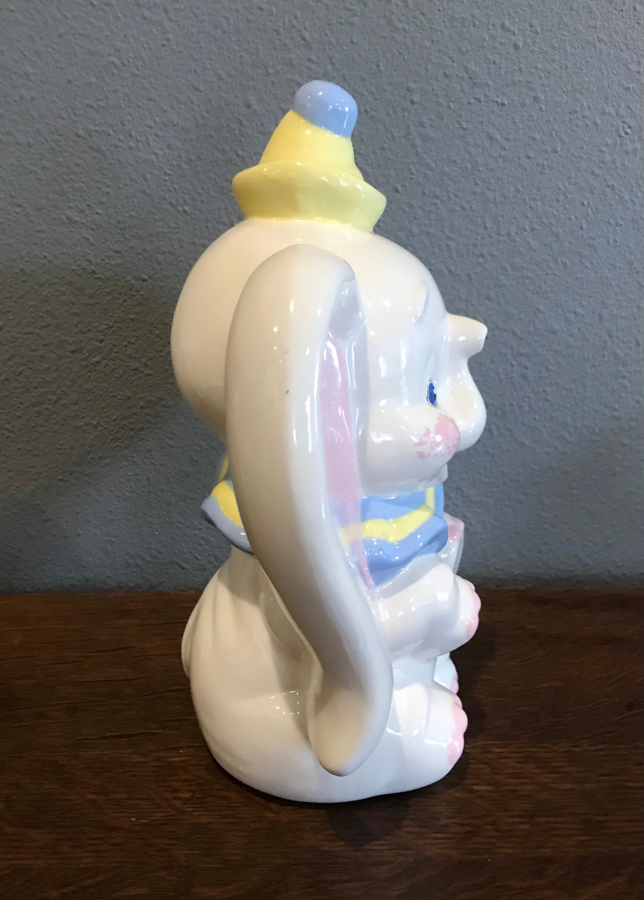 1980's Disney Dumbo Figurine Vintage Large Hand Painted Etsy