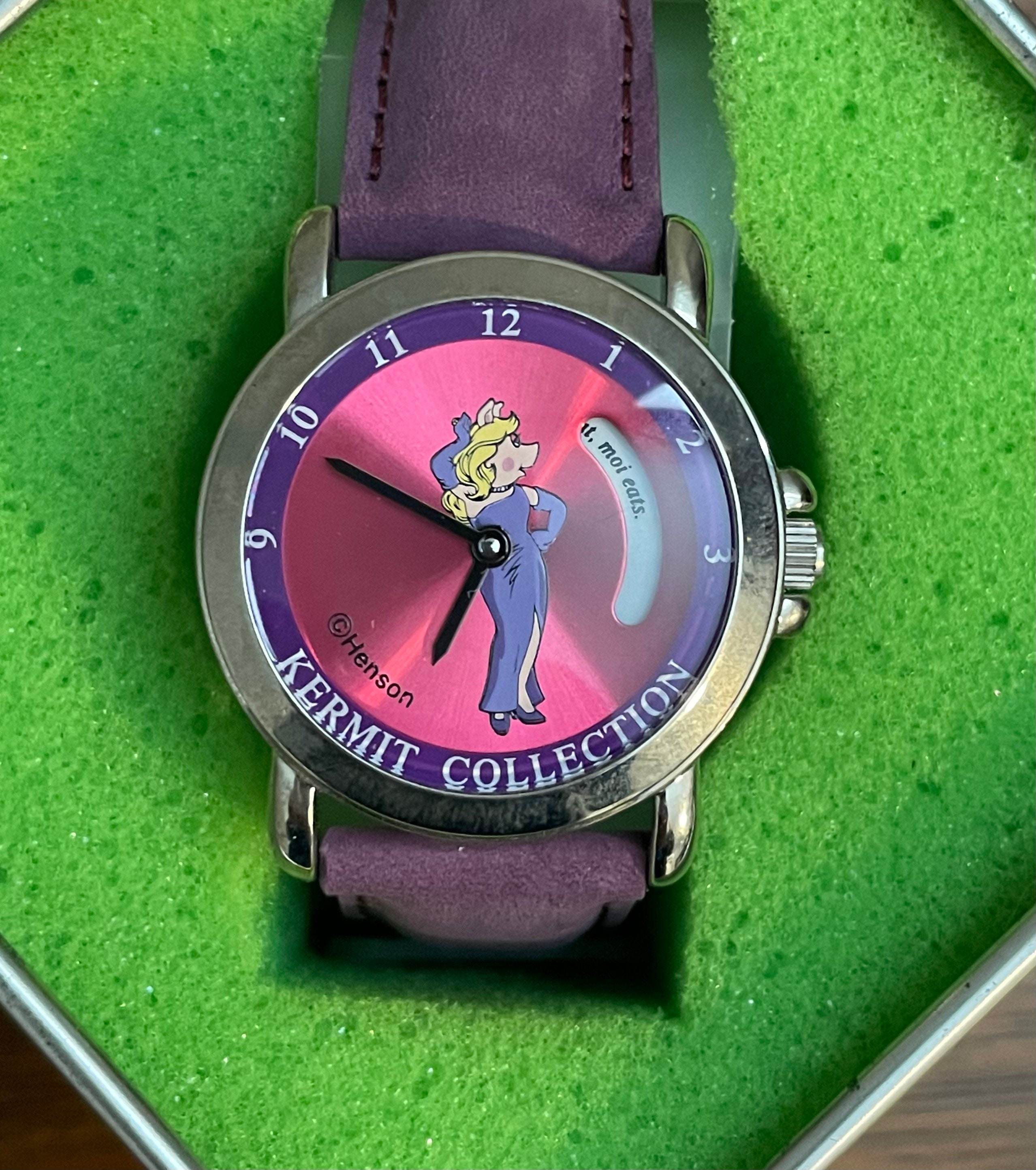 Never been out of the box vintage piss piggy watch Oris and the Muppets Are Back With a Miss Piggy Watch | GQ main image 2
