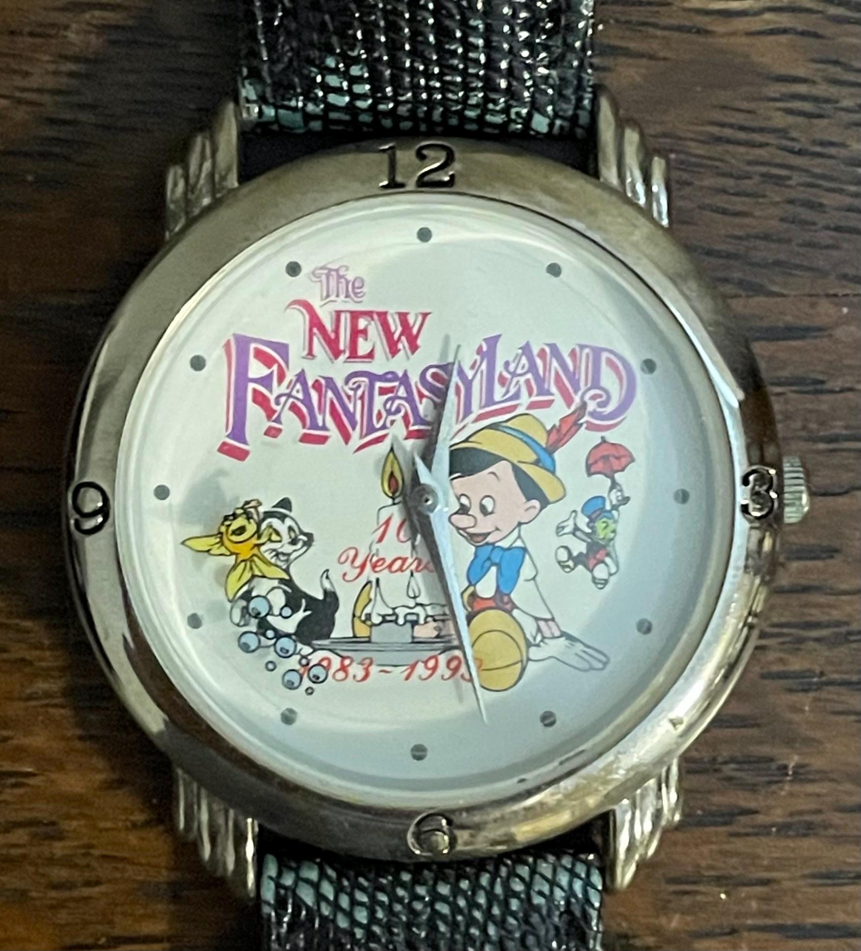 1993年限定版ディズニー ニューファンタジーランドウォッチ