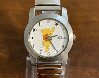 Relógio SII Marketing Winnie the Pooh dos anos 90 - Relógio vintage feminino Disney Pooh